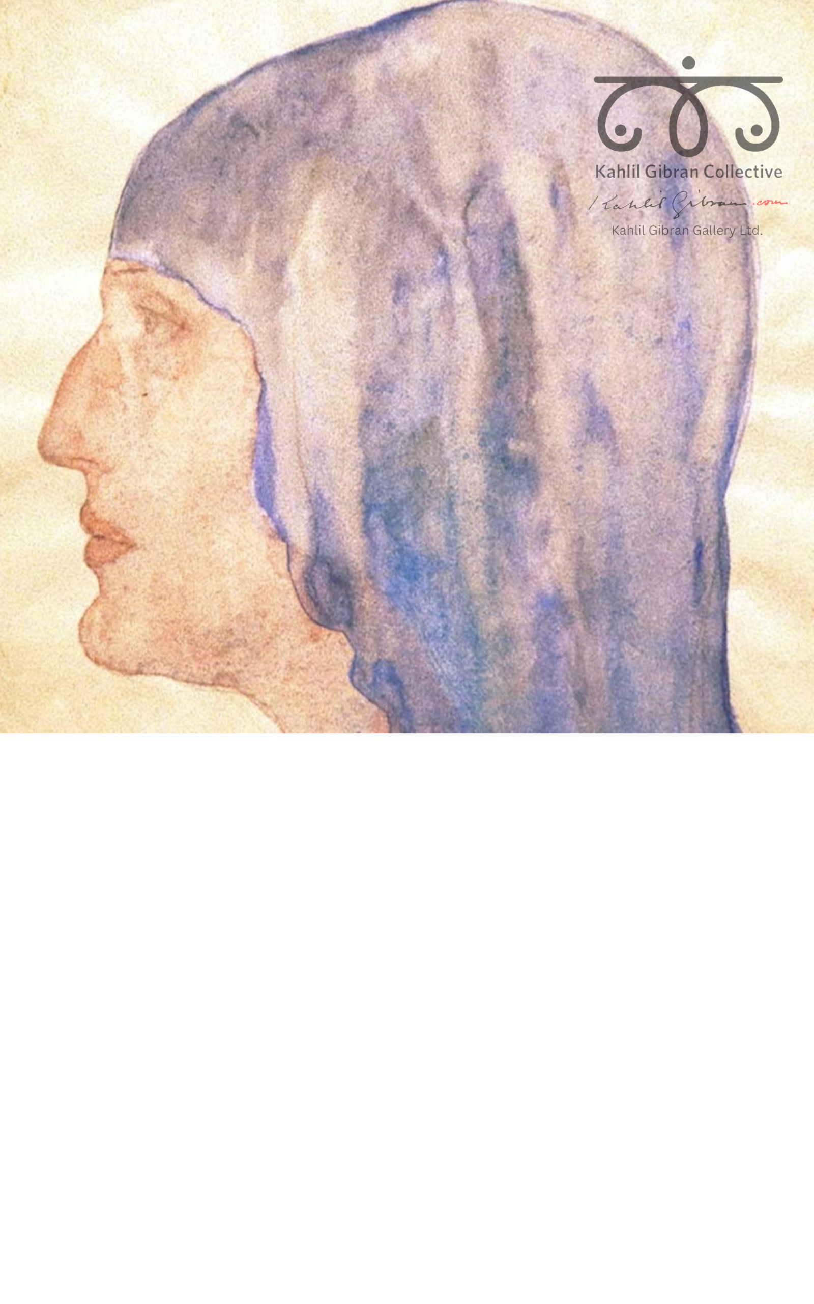 A Woman with a Blue Veil, 1916.